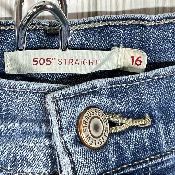 Levi 505 Straight Jeans - Picture 5 of 6